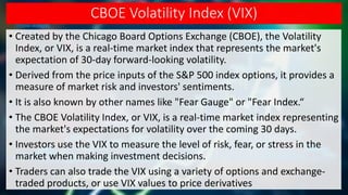 SECTION IV - CHAPTER 30 - VIX Index