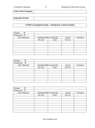 Part Iv Material Account Form.pdf Section iv mis -excise audit formats | PDF