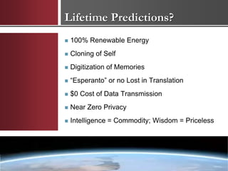 HBS 10th Year Reunion: Section J, Reflections and Predictions