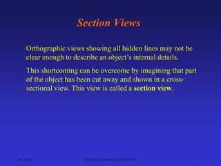 Types of Section Views - Section View-Section PPb.ppt
