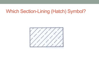 Which Section-Lining (Hatch) Symbol?
 