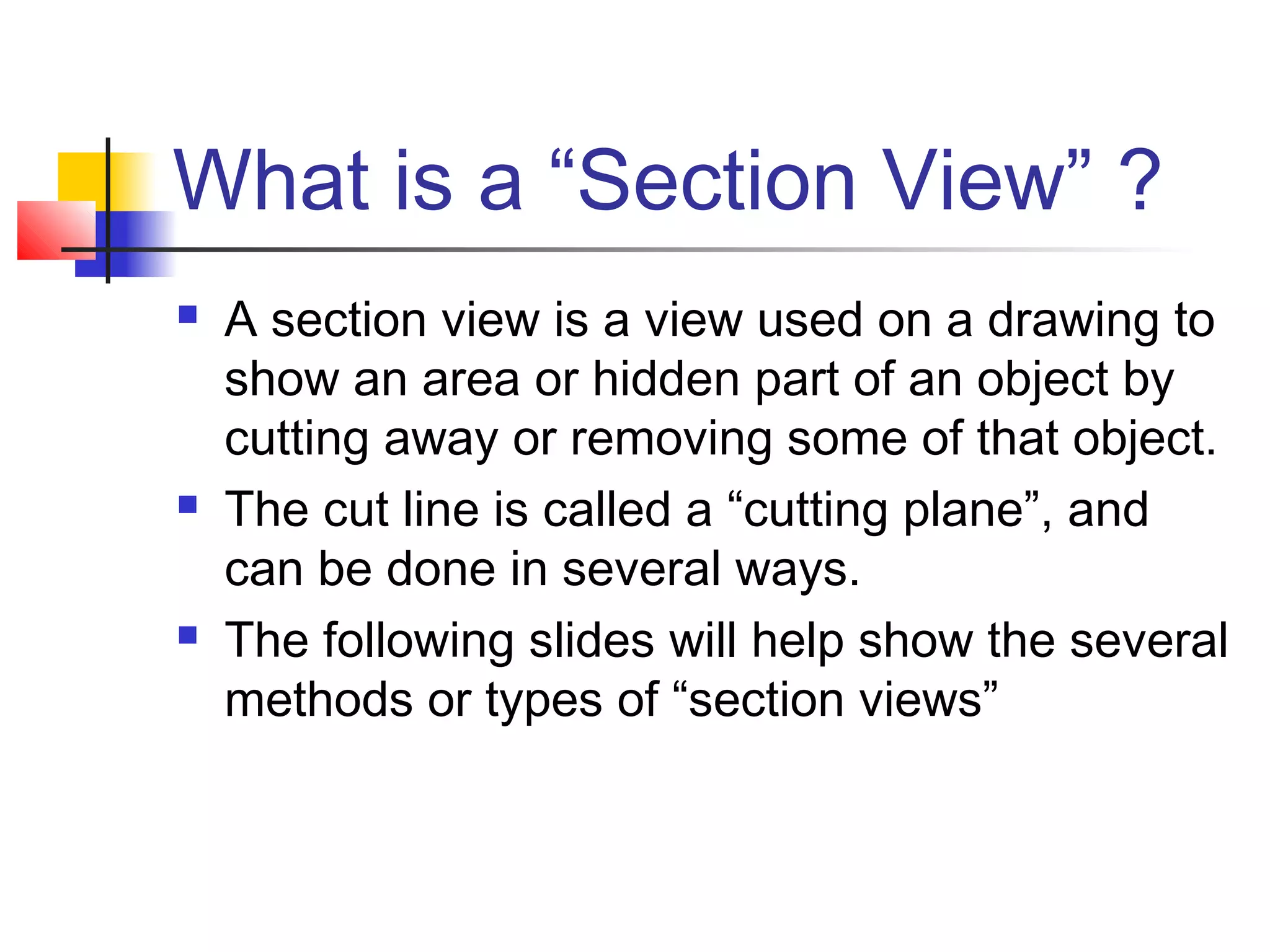 Section views | PPT