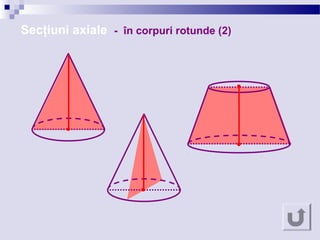 Sectiuni in corpuri geometrice_catinca Alina | PPT