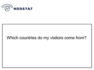 Which countries do my visitors come from? 