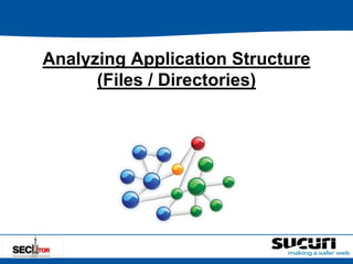 Analyzing Application Structure 
(Files / Directories) 
 