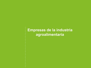 Observatorio del sector agroalimentario de las regiones españolas. Informe 2021