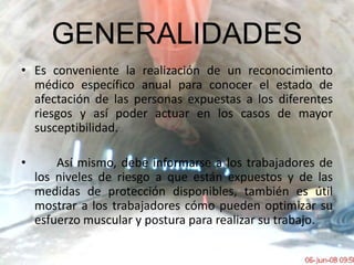Colocar señales ordenativas (circunferencia azul claro con símbolo en blanco) indicando los equipos de protección personal que deben utilizarse.RADIACIONESSe llama radiación a toda energía que se propaga en forma de onda a través del espacio. En el concepto radiación se incluye, pues, desde la luz visible a las ondas de radio y televisión (radiaciones no ionizantes), y desde la luz ultravioleta a los rayos X o la energía fotónica (radiaciones ionizantes).