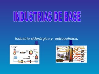 Industria siderúrgica y petroquímica.
 