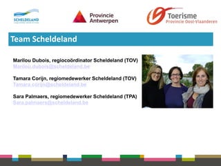 Sectormoment 21042016: Toerisme Waasland en Toerisme Scheldeland