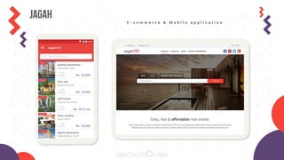 Jagah E - c o m m e r c e & M o b i l e a p p l i c a t i o n
 