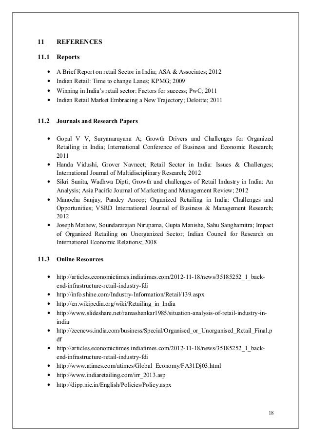 Research papers on retail marketing in india