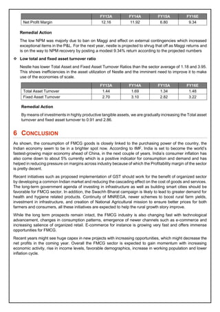 FMCG Sector Report | PDF