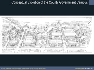 Conceptual Evolution of the County Government Campus 