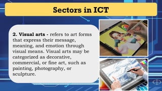 Sectors in information Communication Technology | PPTX