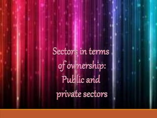 Sectors of indian economy class 10