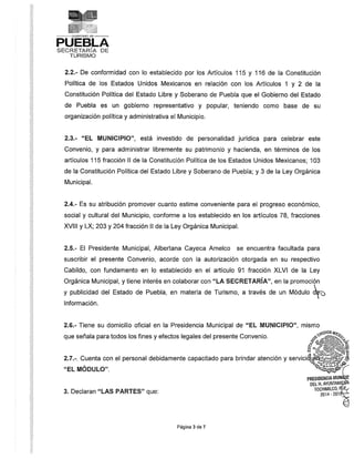 Sectretaria de turismo