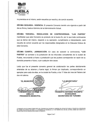 Sectretaria de turismo