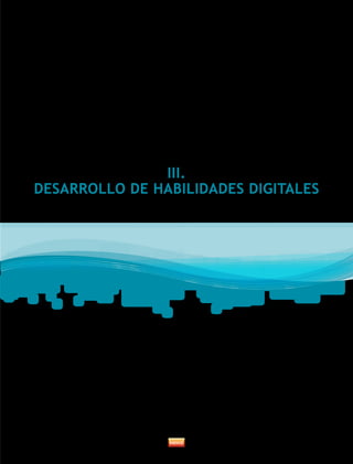 III.
DESARROLLO DE HABILIDADES DIGITALES
 