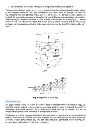 Geotechnical site investigation | PDF