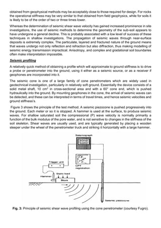 Geotechnical site investigation | PDF