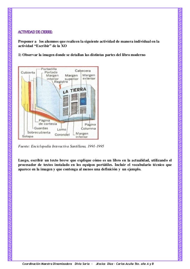 Secuencia 5to. año. Texto explicativo Ela. 23