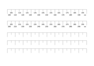 105 115 125 135 145 155 165 175 185 195
100 110 120 130 140 150 160 170 180 190 200
205 215 225 235 245 255 265 275 285 295
200 210 220 230 240 250 260 270 280 290 300
 