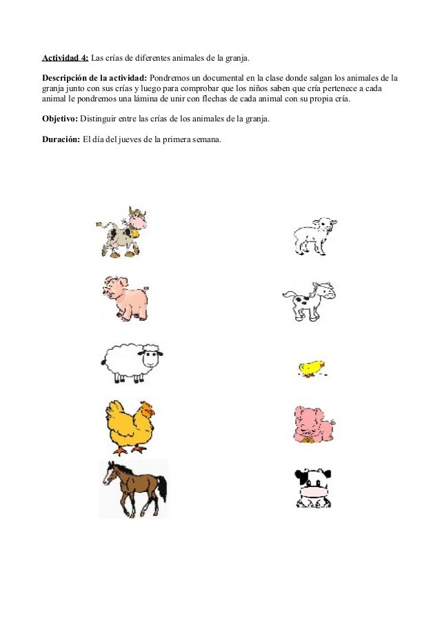 Secuencia didactica animales