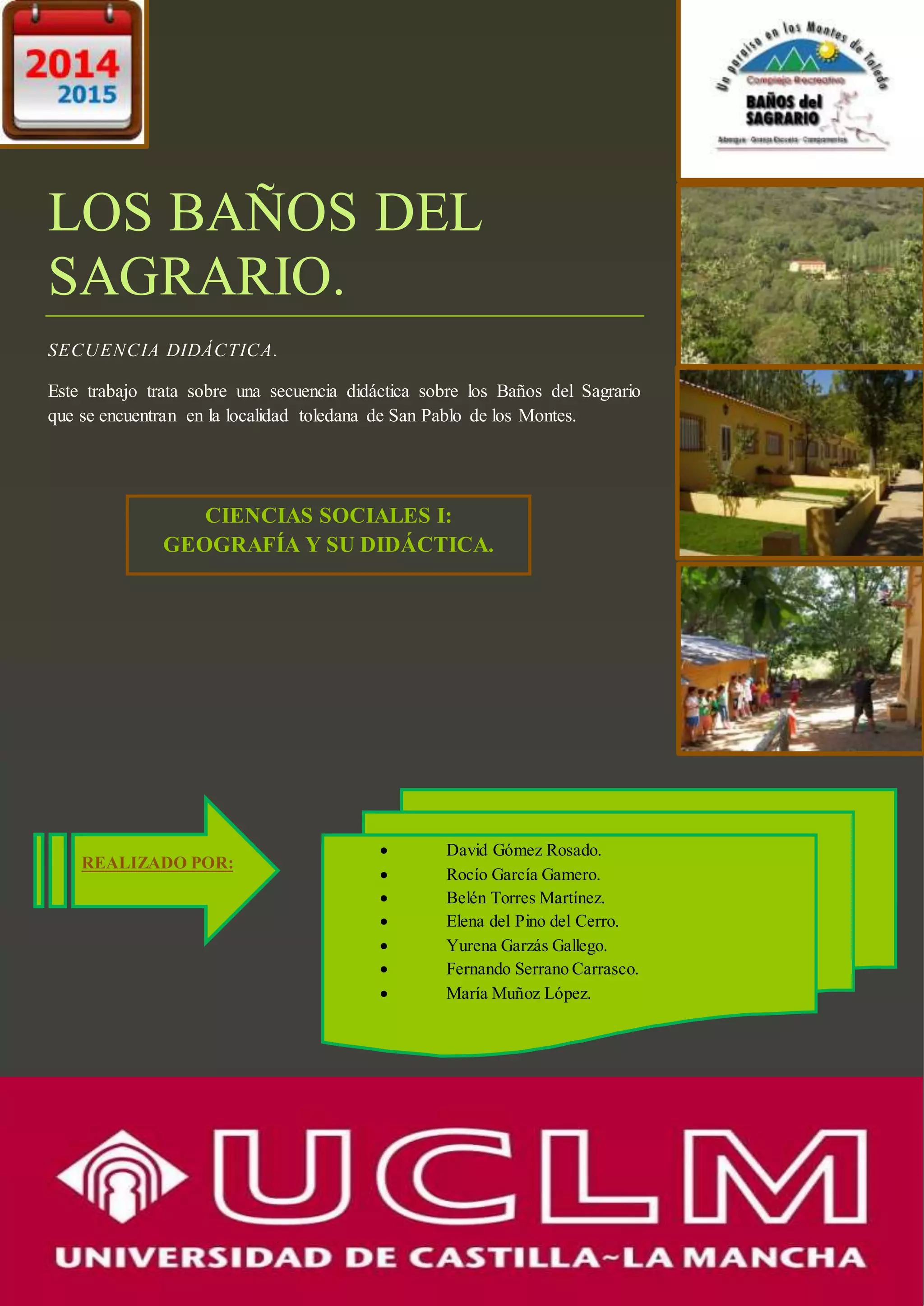 Secuencia didáctica san pablo de los montes definitivo | DOCX