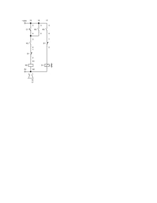 +24V
0V
C1
3
4
K3
3
4
K5
3
4
D1
1
2
K5
A1
A2
K5
3
4
D1
1
2
D+
15 16 17
16
17
 