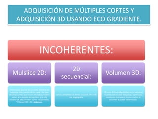Secuencias en RM | PPTX