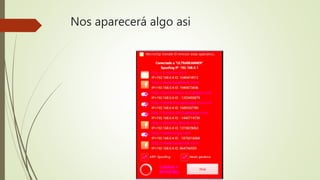 Nos aparecerá algo asi
 