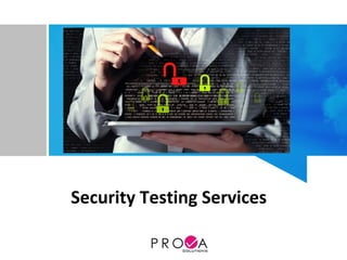 Security Testing Services
 