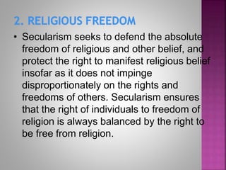 Secularism | PPTX