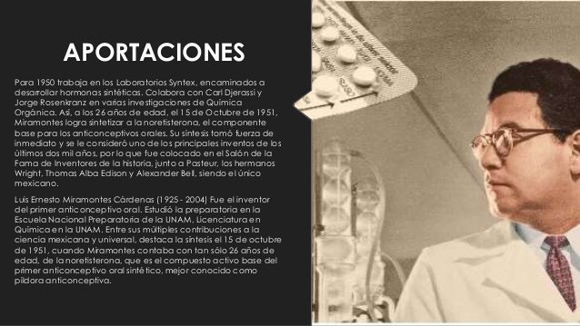 Aportaciones De México a la Quimica