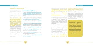 Marco teórico                                                                                                                                                             Marco teórico


DERECHO A LA INCLUSIÓN                                                                    Un enfoque inclusivo pretende valorar la          aprendizaje. Las diferencias constituyen
                                                                                          diversidad como un elemento enrique-              un recurso gratuito, abundante y renova-
La inclusión es fundamental-      Escuela inclusiva entendida como:                       cedor del proceso de enseñanza-apren-             ble…” ( Robert Barth 1990, tomado de Stainback
mente un derecho, pero es sin                                                             dizaje y, en consecuencia, favorecedor del        y Stainback 2004, pág. 26).
duda un concepto amplio que       o Aquélla que identifica las barreras para el apren-    desarrollo humano. Inclusión implica una
                                  dizaje y la participación para luego minimizarlas, a                                                      De esta manera, se podrá reconocer la di-
conviene aclarar. Podemos re-                                                             actitud y un compromiso con un proceso
                                  la vez que maximiza los recursos que apoyan ambos                                                         versidad como una oportunidad para enri-
coger y considerar diferentes                                                             de mejora permanente; conlleva el esfuer-
                                  procesos.                                                                                                 quecer las interacciones y los aprendizajes.
definiciones como, por ejem-                                                              zo de análisis y reflexión de culturas, políti-
                                                                                                                                            Es necesario “socializar la diferencia” a
plo, la de Patterson: “Es una     o Aquélla que no se centra únicamente en las necesi-    cas y prácticas educativas, la identificación
                                                                                                                                            partir de información y de ejemplos ade-
forma de vida, una manera         dades de los alumnos y alumnas sino que reflexiona      de barreras y objetivos de mejora. Avanzar
                                                                                                                                            cuados para la interacción.
de vivir juntos, basada en la     sobre los planteamientos del contexto escolar.          en inclusión es avanzar en actitudes de
creencia de que cada indivi-                                                              respeto, tolerancia y solidaridad; es educar
duo es valorado y pertenece       o Aquélla que ofrece a todo su alumnado oportuni-       en valores, aunque los valores no sólo se
                                  dades educativas y ayudas para su progreso.
al grupo. Una escuela inclu-                                                              enseñan, se viven; es aprender a convivir              “Plantear en el aula que
siva será aquélla en la que       o Aquélla que promueve ambientes de aprendizaje que     conviviendo.
                                                                                                                                                   todos somos diferen-
todos los estudiantes se sien-    capaciten a todos los alumnos y alumnas para partici-
tan incluidos”. Esta premisa      par en una enseñanza lo más individualizada posible.
                                                                                          Para hacer realidad estos objetivos, para               tes en alguna manera
                                                                                          que no se queden sólo en buenos deseos,
implica que todas las alumnas                                                                                                                     es una opción mucho
                                  o Aquélla en la que la diversidad no se percibe como    es precisa la información, sensibilización
y alumnos sean aceptados, re-
                                  un problema sino como una riqueza para todos.           y mentalización de todos los agentes de la                más enriquecedora
conocidos en su singularidad,
valorados y con posibilidades     o Aquélla que desarrolla valores inclusivos com-
                                                                                          Comunidad Educativa, incluido el alum-                  que plantear que todos
                                                                                          nado; es importante que se pueda conocer
de participar en la escuela con   partidos por la Comunidad Educativa.
                                                                                          y comprender esta diversidad.
                                                                                                                                                  somos iguales excepto
arreglo a sus capacidades. Tal
                                  o Aquélla que educa en la diferencia, dando a cono-                                                                    «Pedro»”
y como hemos señalado, el                                                                 Por este motivo, es importante que los
                                  cer la particularidad de cada uno.
objetivo de FEVAS en lo que                                                               docentes asuman la responsabilidad de                        (Parrilla, 2005, pág. 121)
se refiere a la enseñanza es la   o Aquélla que educa en el respeto, reconocimiento y     formar en la diferencia. “Las diferencias
escuela inclusiva.                valor de la diversidad.                                 encierran grandes oportunidades de




                                        18                                                                                                  19
 