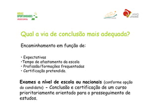 Secundário Orientação