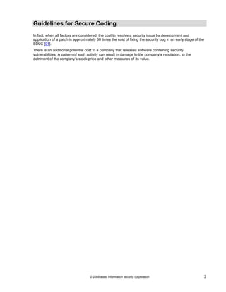 Secure coding-guidelines | PDF