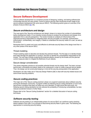 Secure coding-guidelines | PDF