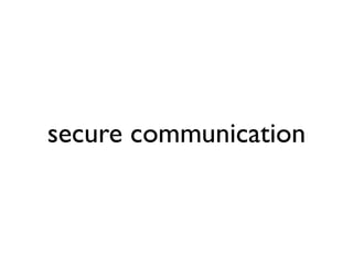 Secure Communications with Jabber