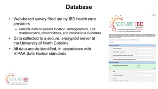 SECURE-IBD Updates on COVID-19 and impact on IBD patients | PPTX