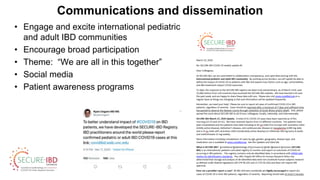 SECURE-IBD Updates on COVID-19 and impact on IBD patients | PPTX