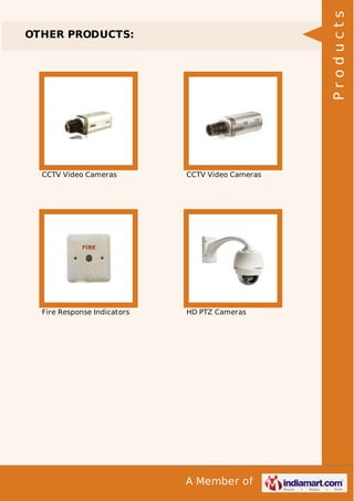 Products

OTHER PRODUCTS:

CCTV Video Cameras

CCTV Video Cameras

Fire Response Indicators

HD PTZ Cameras

A Member of

 