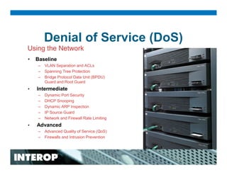 Secure Network Infrastructures for Unified Communications Deployments
