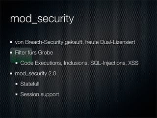 High Security PHP Applications