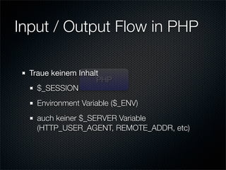High Security PHP Applications