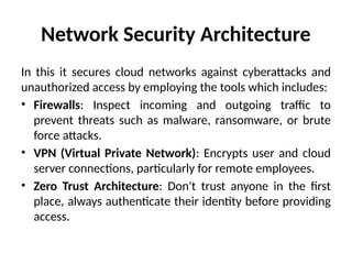 Comprehensive Guide to Secure Cloud Architecture and Best Practices | PPTX