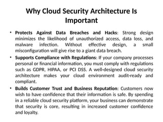 Comprehensive Guide to Secure Cloud Architecture and Best Practices | PPTX