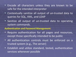 Secure code practices | PPT