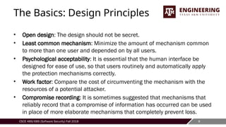 SecureDesignPrincipleOf Information Security | PPTX