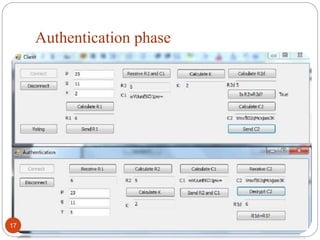 Secure e voting system | PPTX